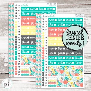 KIT-626 T Laurel Denise Monthly / Weekly Kit Tropical Treat image 3