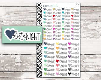 EVT-07 || DATE NIGHT Event Sticker