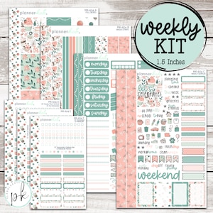 MK-604 WEEKLY || "Let's Celebrate" - Weekly Kit Planner Stickers