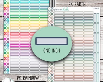 L-108 || 1 INCH Label Planner Stickers