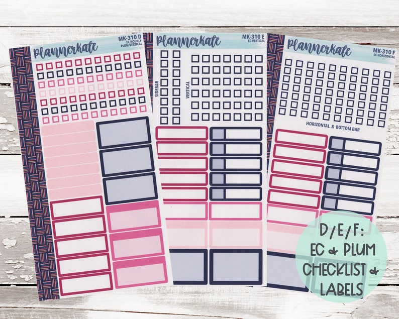 Birthday Girl Weekly Kit Planner Stickers 2021 Mini Kits MK-310 WEEKLY