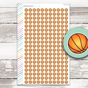 STK-126 ||  BASKETBALL Planner Stickers