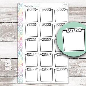 STK-142 || DOODLE BOX Planner Stickers