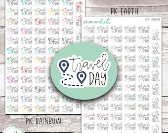 EVT-61 || TRAVEL DAY Event Sticker