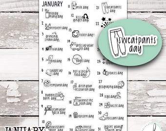 January Wacky Holidays | STK-202