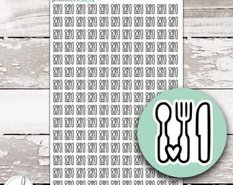 BW-29 || MEAL Icon Sticker