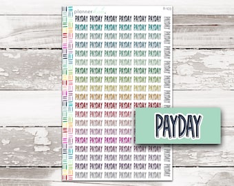 R-103 || PAYDAY Large Script Stickers