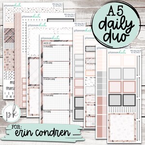 MK-654 EC A5 Daily Duo || &quot;Shopping Spree&quot; A5 Daily Duo Kit