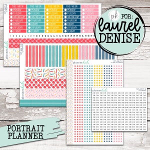 50% Off! KIT-636 T - Laurel Denise Portrait Weekly || &quot;STUDY BUDDY&quot;