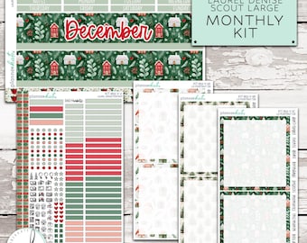 KIT-855 V - Laurel Denise Large Scout Monthly Kit || "Christmas Traditions"