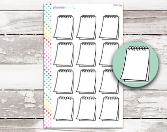 STK-134 || DOODLE BOX Planner Stickers