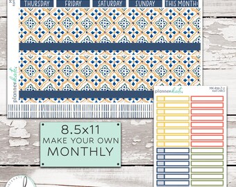 MK-839 Z - 8.5x11 "Make Your Own" Monthly Kit || "La Dolce Vita"