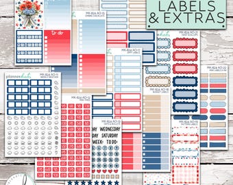 MK-824 ADD ONS #3 || "Freedom Remembered" Kit Add Ons - Labels / Extras