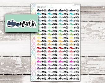 SCRIPT-111 || WALK Planner Stickers