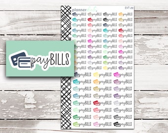 EVT-29 || PAY BILLS Event Sticker