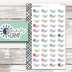 EVT-96 || SUMMER CAMP Event Sticker
