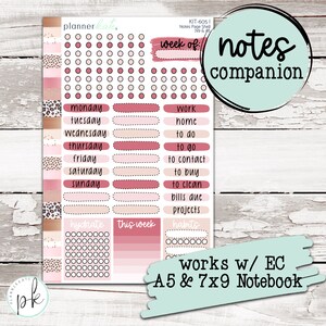 KIT-605 I || "Wild About You" EC Notes Companion Page