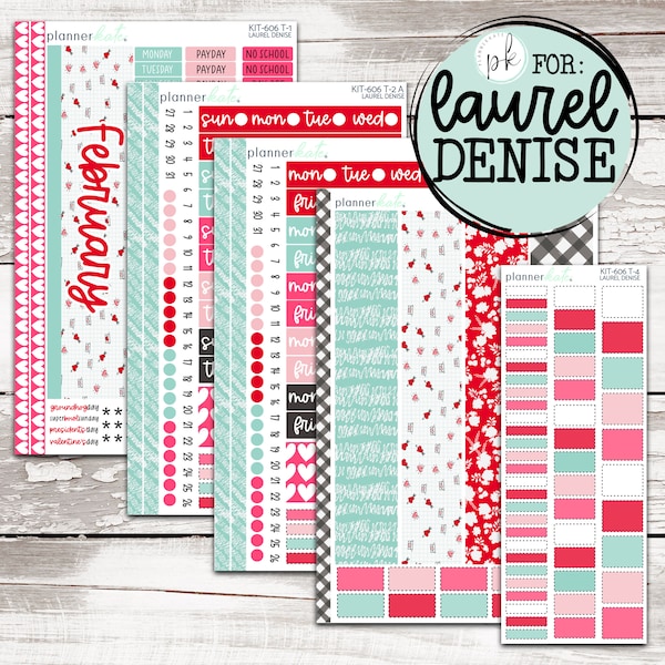 KIT-606 T - Laurel Denise Monthly & Weekly Kit || "Signed Sealed Delivered"