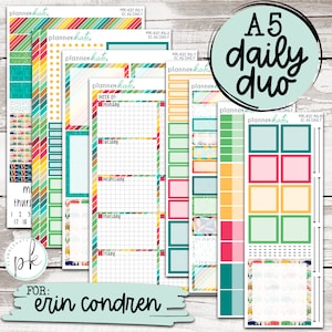 50% Off! MK-637 EC A5 Daily Duo || &quot;Family Vacation&quot; A5 Daily Duo Kit