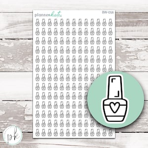 BW-56 || Nagellack Sticker