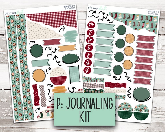KIT-530 P stars & Stripes Journaling Kit 