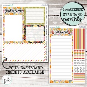 KIT-641 T - Laurel Denise Monthly - Standard Size || "colors of Autumn ...