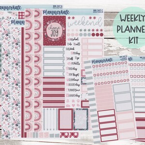 Birthday Girl Weekly Kit Planner Stickers 2021 Mini Kits MK-310 WEEKLY