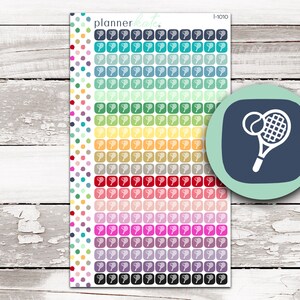 I-1010 || TENNIS Itty Bitty Icon Sticker
