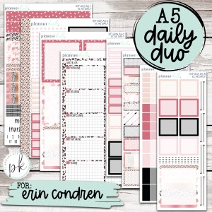 KIT-605 EC A5 Daily Duo || "Wild About You" A5 Daily Duo Kit