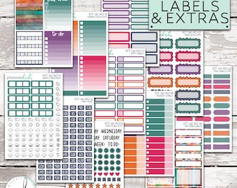 KIT-741 ADD ONS #3 || "Feeling The Fall" Kit Add Ons - Labels / Extras