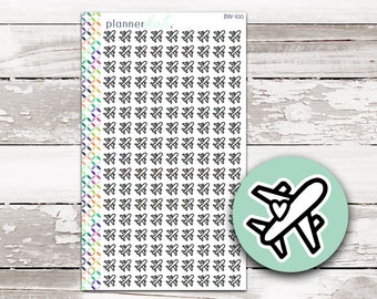 BW-100 || AIRPLANE / TRAVEL Icon Sticker