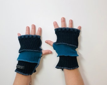 X-Large Arm Warmers, Fingerless Gloves, Wrist Warmers