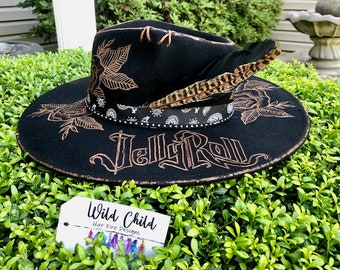 Jelly Roll, Save Me- Custom Burned Hat