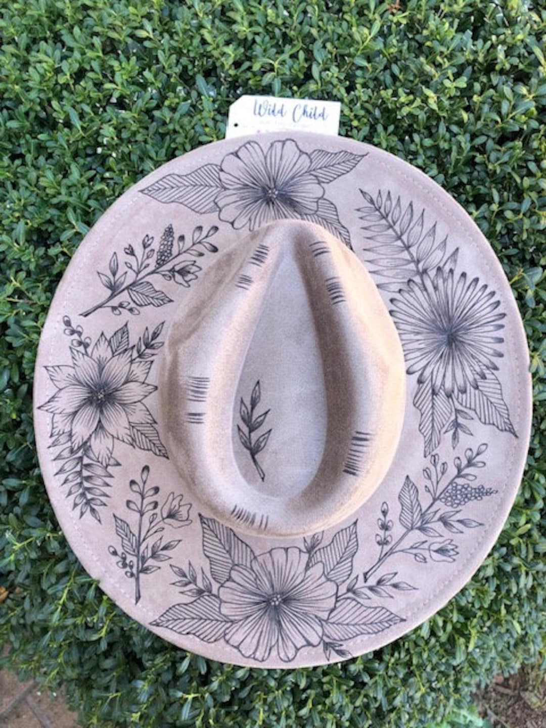 Springtime - Authentic Hand Burned Hat, Wild Child, Best Seller ...