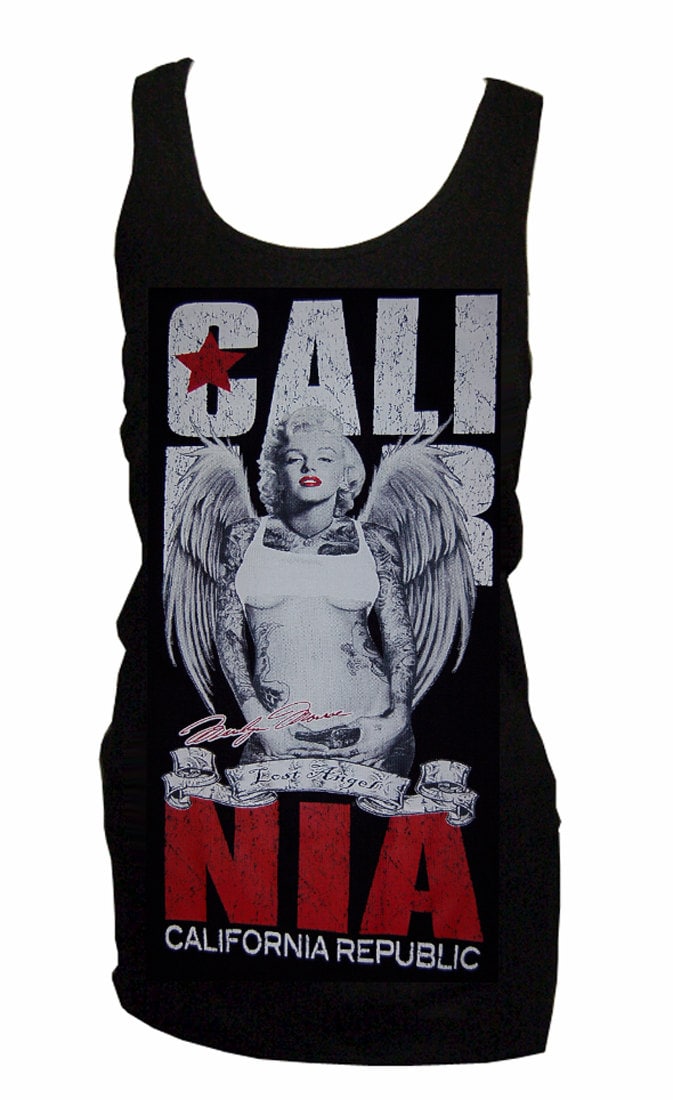 marilyn monroe spandex tank top