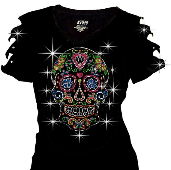 New Happy Easter Bling Bling Rhinestone Girls T-Shirt 10~12,12~14 Cute Eggs