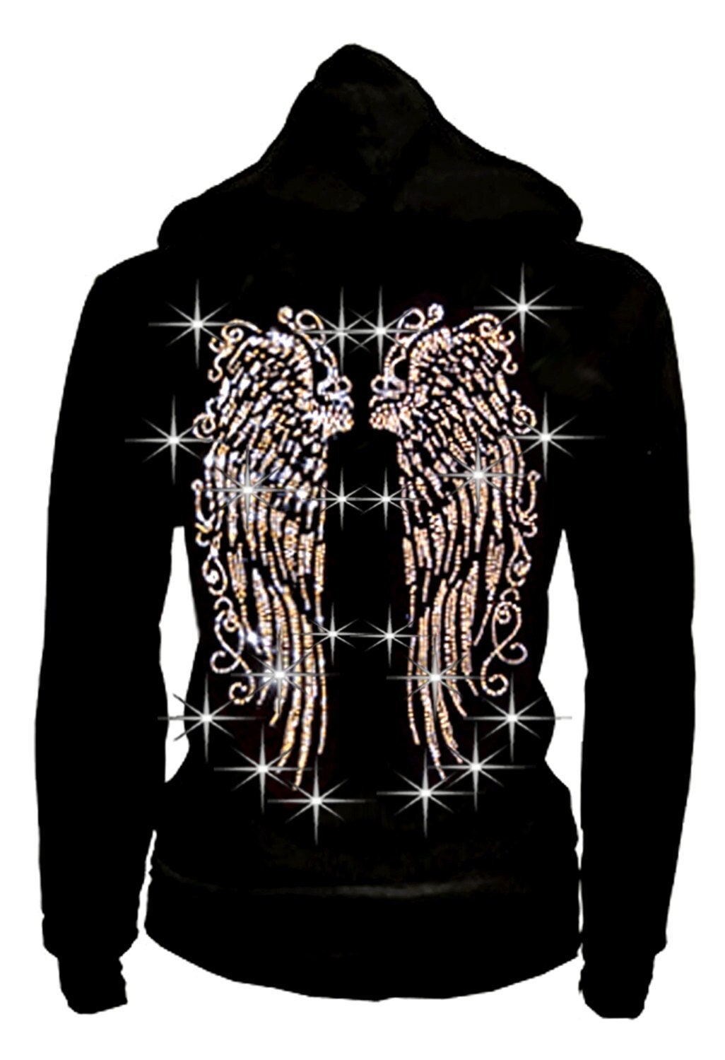 RHINESTONE OG ZIP HOODED SWEATSHIRT（スウェット）｜XLARGE