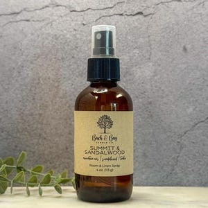 Room & Linen Spray- Summit and Sandalwood