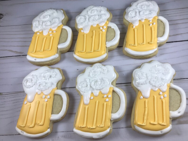 Beer Mug Sugar Cookies | Etsy
