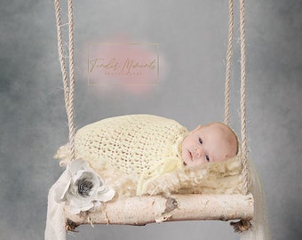 Newborn Snuggle Sack and matching bonnet - Newborn photography prop, newborn boy, newborn girl, crochet newborn star stitch swaddle sack