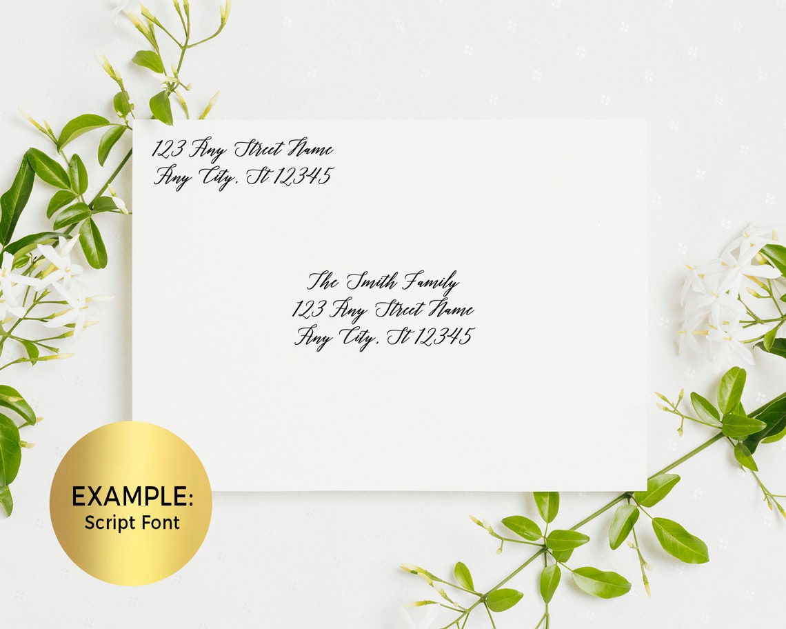 Invite Envelope Elegant 5x7 A7 Printed Invitation Envelopes for Weddings, Events ...