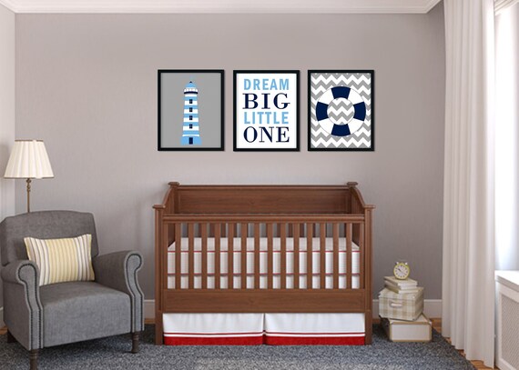 Nautical Decor For Boys Room Nautical Decor Nursery Nautical Etsy