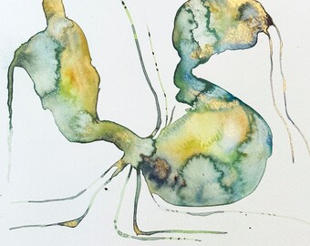 ORIGEN No. 2 / Pintura original de naturaleza abstracta