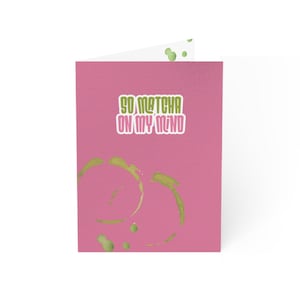 Cartões de felicitações, Cartão com citação rosa, Matcha em minha mente, Conjunto de papelaria, Cartões fofos, Saudações holandesas, Cartões de aniversário, Cartões de agradecimento