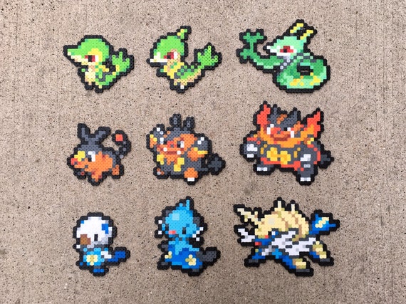 Gen 5 Unova Starters Snivy Servine Serperior Tepig 