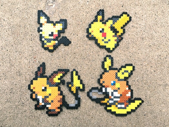 Pichu Pikachu Raichu Action Figure Select Evolution Pokémon