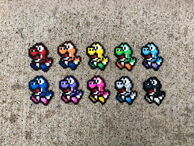 Mario Luigi Waluigi Wario Yoshi Peach Daisy | Etsy