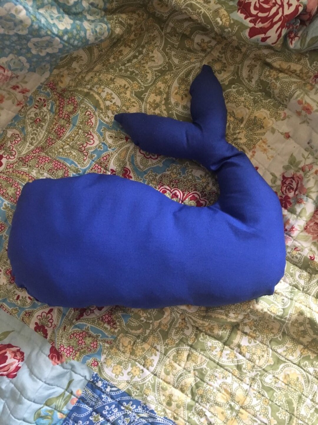 Stuffed Toy Fabric Whale Etsy