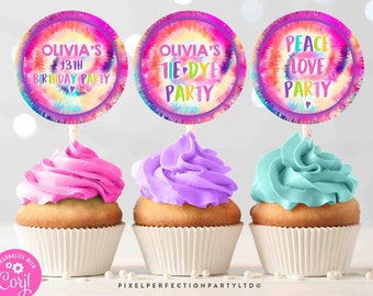 cupcake maxi tie dye