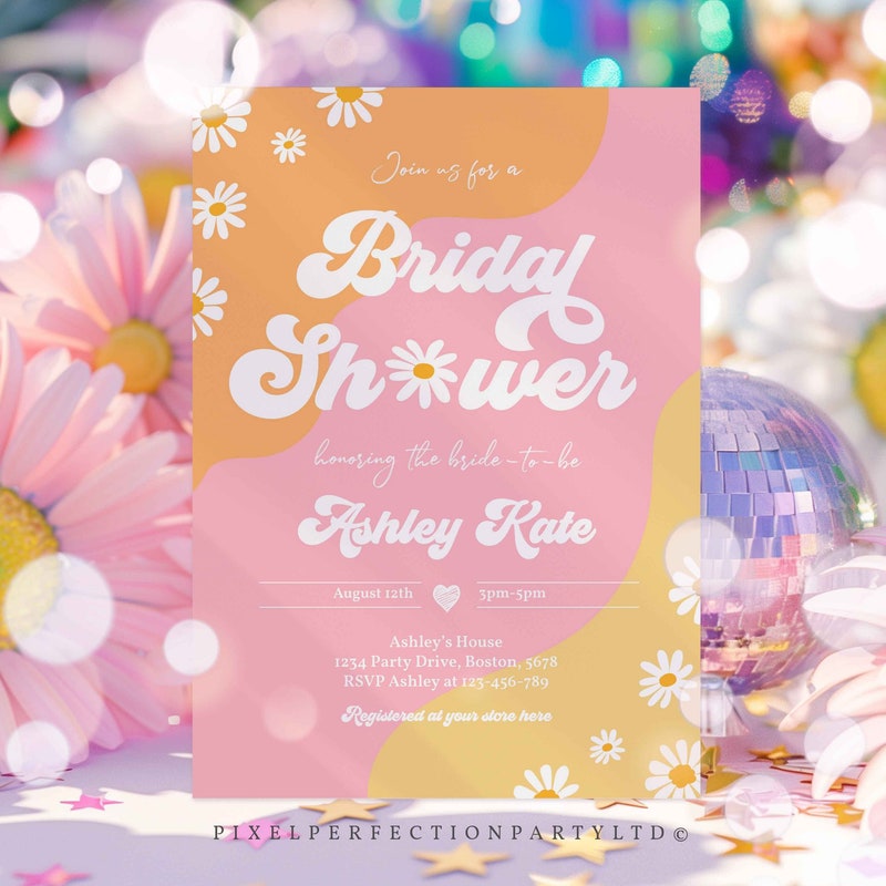 Bridal Shower Invitations Etsy